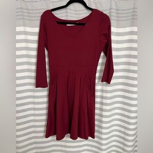 Susana Monaco a-line dress with pockets large (size up)